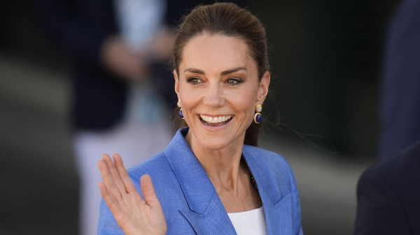 Kate Middleton’s Sporty High Ponytail Is Perfect for Taking in Some Tennis — See Photos
